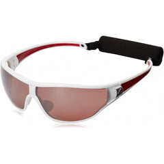 Adidas Unisex Tycane Pro Mirror Lens Sunglasses In White
