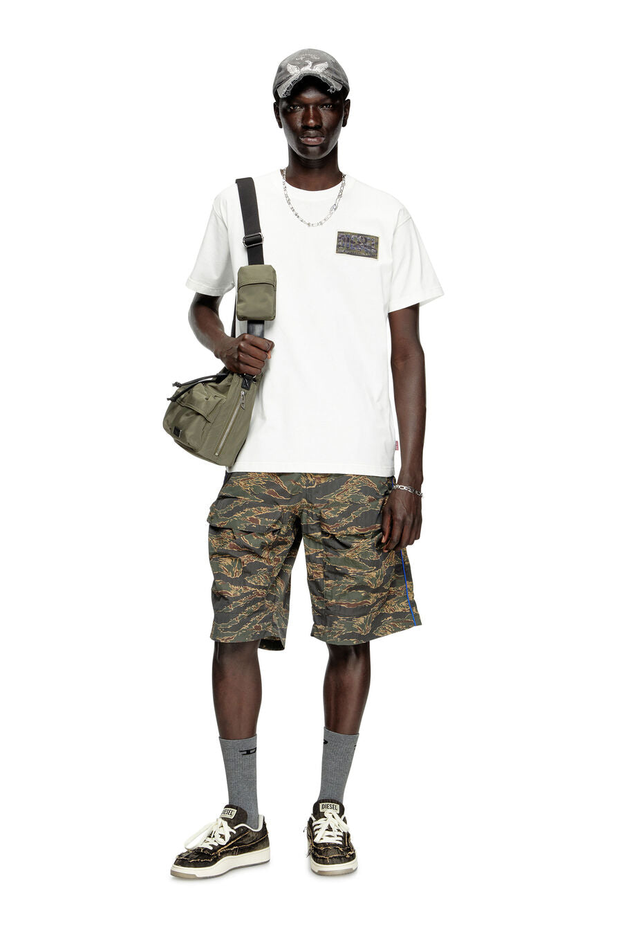 Diesel Mens T-Norm-T3 T-Shirt in White