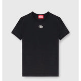 Diesel Ladies T-Uncutieslong-Od T-Shirt In Black