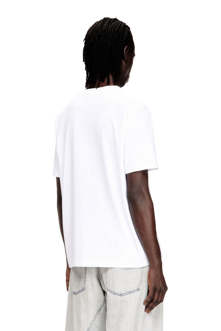 Diesel Mens T-Adjust-V1 T-Shirt In White