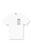 Diesel Mens T-Adjust-V1 T-Shirt In White