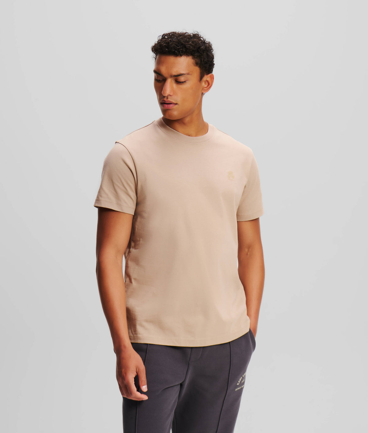 Karl  Lagerfeld A1M17016 Kameo Logo T-Shirt Trench