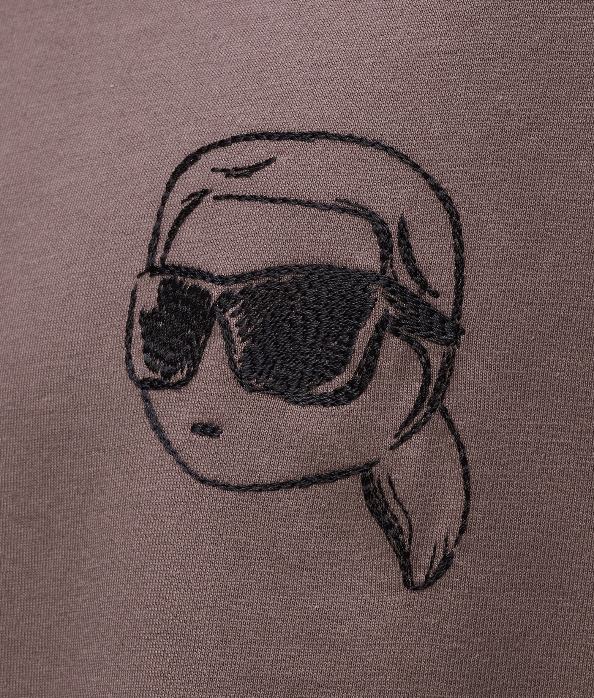 Karl Lagerfeld Mens  Big Ikon T-Shirt In Purple