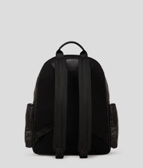 Karl Lagerfeld A1M30088 K/Ikon Puffy Nylon Backpack Black