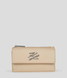 Karl Lagerfeld A1W32058 K/Autograph Zip Card Holder Beige