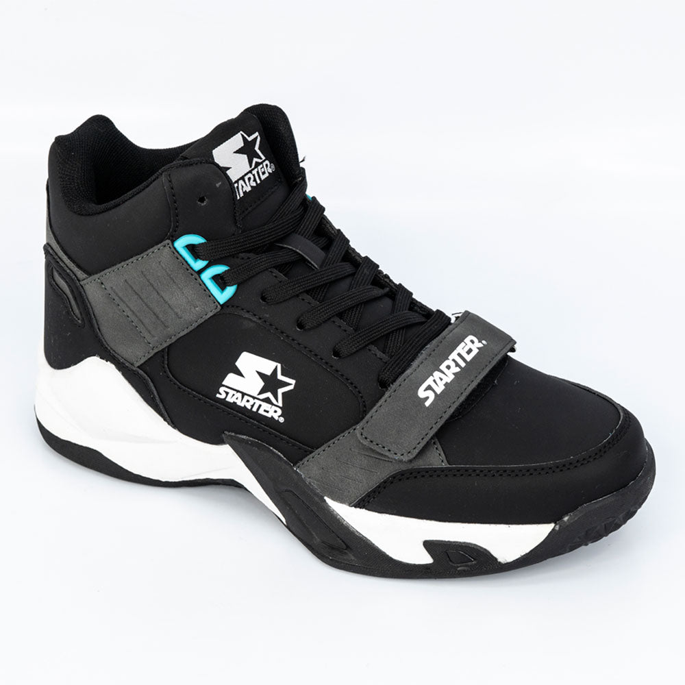 Starter Mens Clement Hi Uni Sneakers In Black & Grey