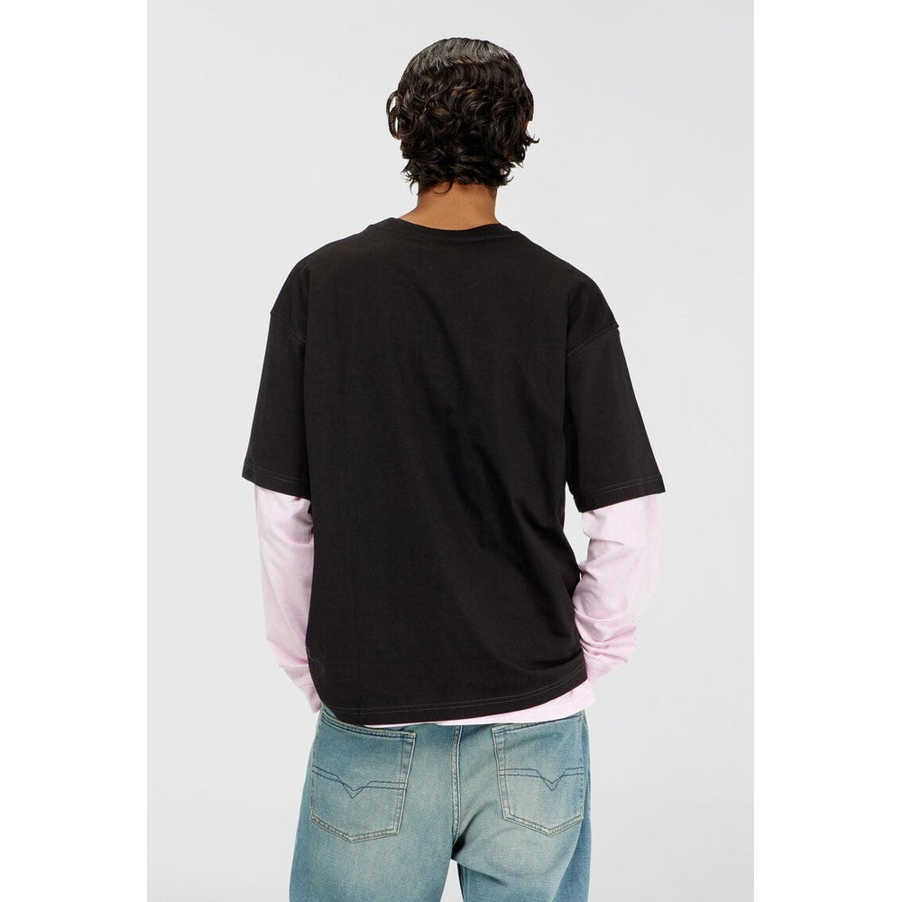 Diesel M-T-Boxt Bold Logo T-Shirt In Black