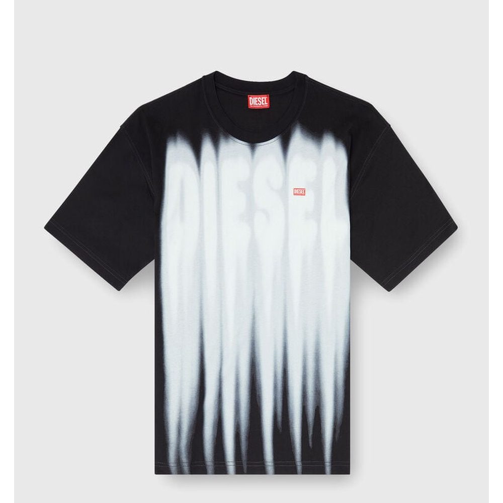 Diesel M-T-Boxt Bold Logo T-Shirt In Black