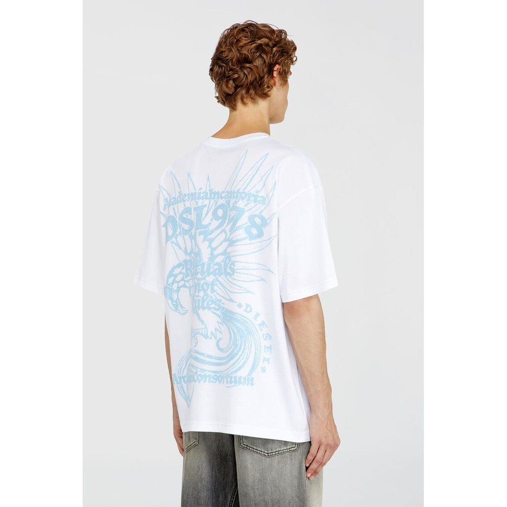 Diesel T-Boxt Relaxed T-Shirt In White