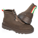 Mazerata Mens Vinchey 51 Nubuck Shoes Chocolate