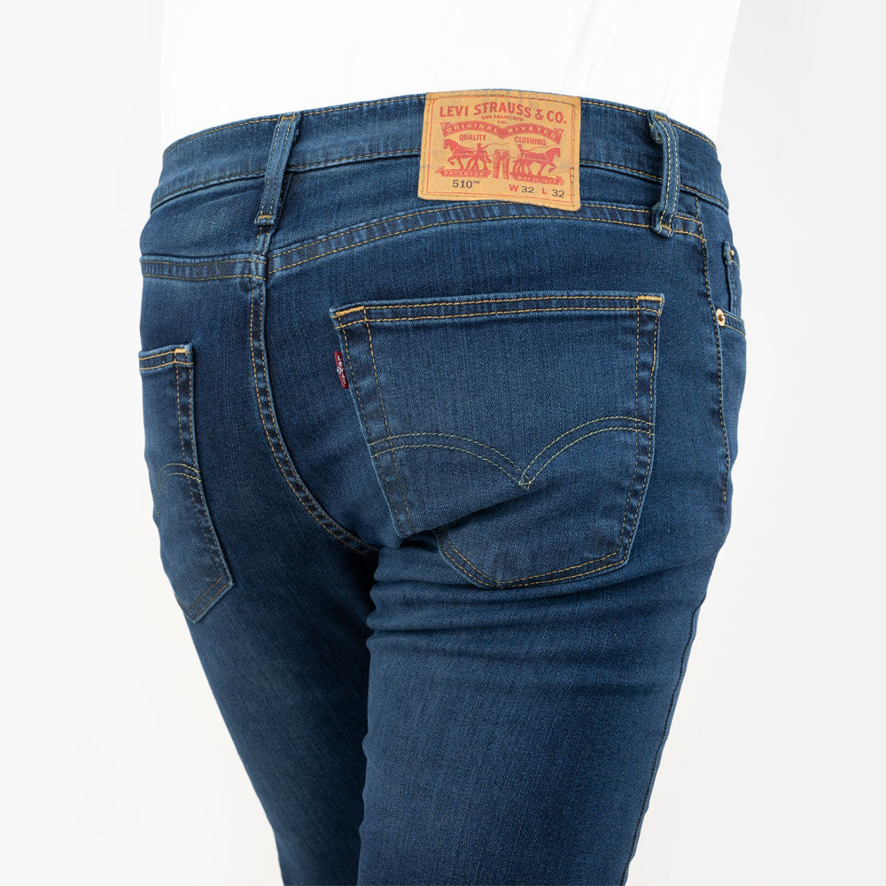 Levis Mens 510 Skinny Clipless Advance Jeans In Blue