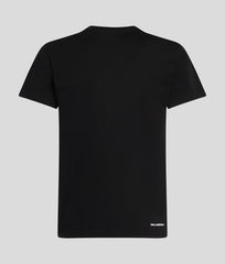 Karl Lagerfeld Mens Slim Fit T-Shirts In Black