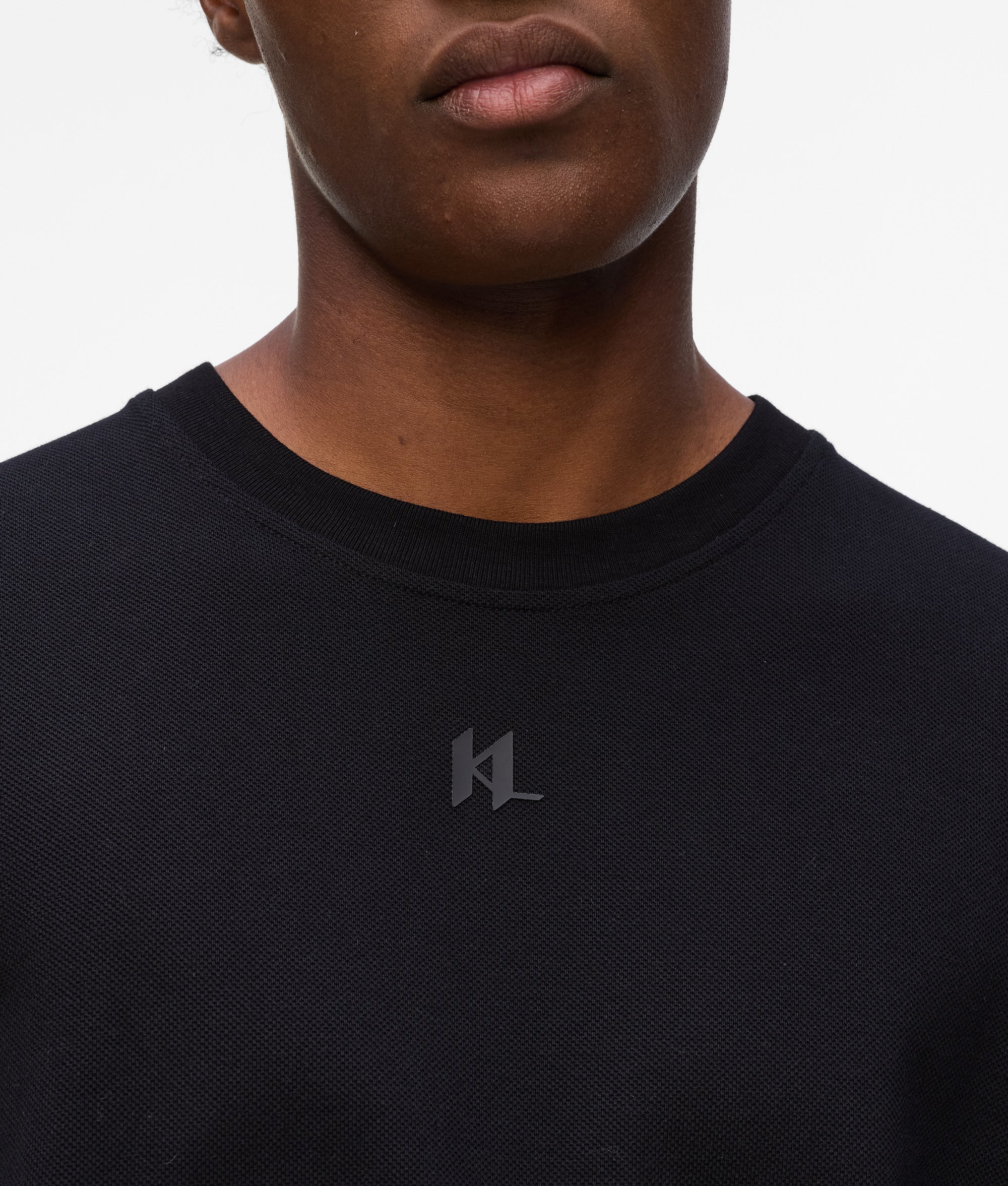 Karl Lagerfeld Mens T-Shirts In Black