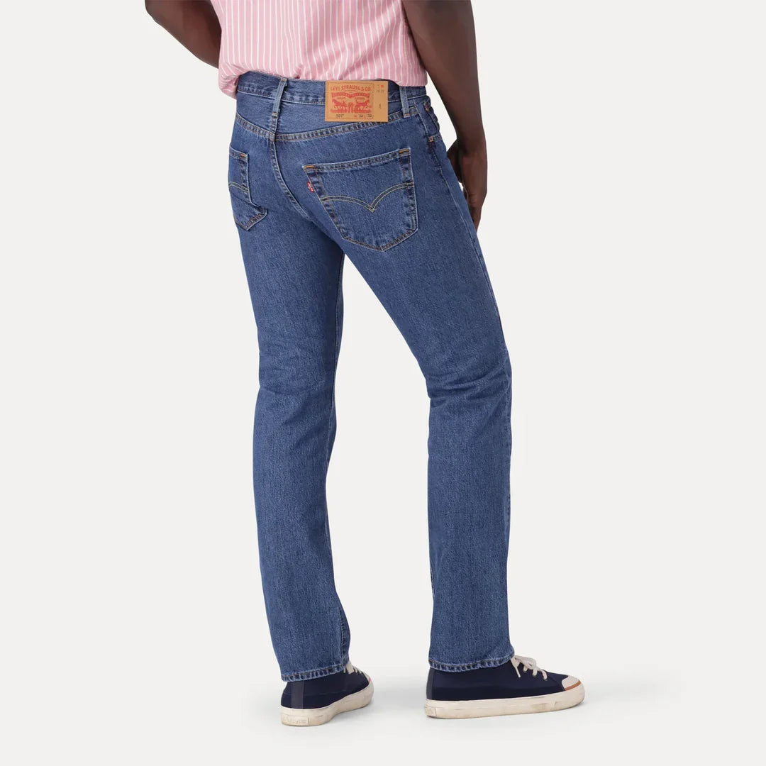 Levis 501 Original Fit Mens Jeans In Stonewash