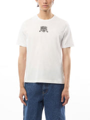 Diesel A150200Grai M -T-Adjust -K10 T-Shirt 100 White