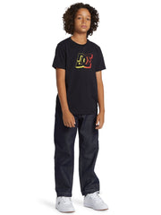 DC Boys Ball Point T-Shirt In Black