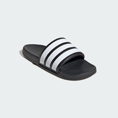 Adidas Black Adilette Comfort 2.0 Slides