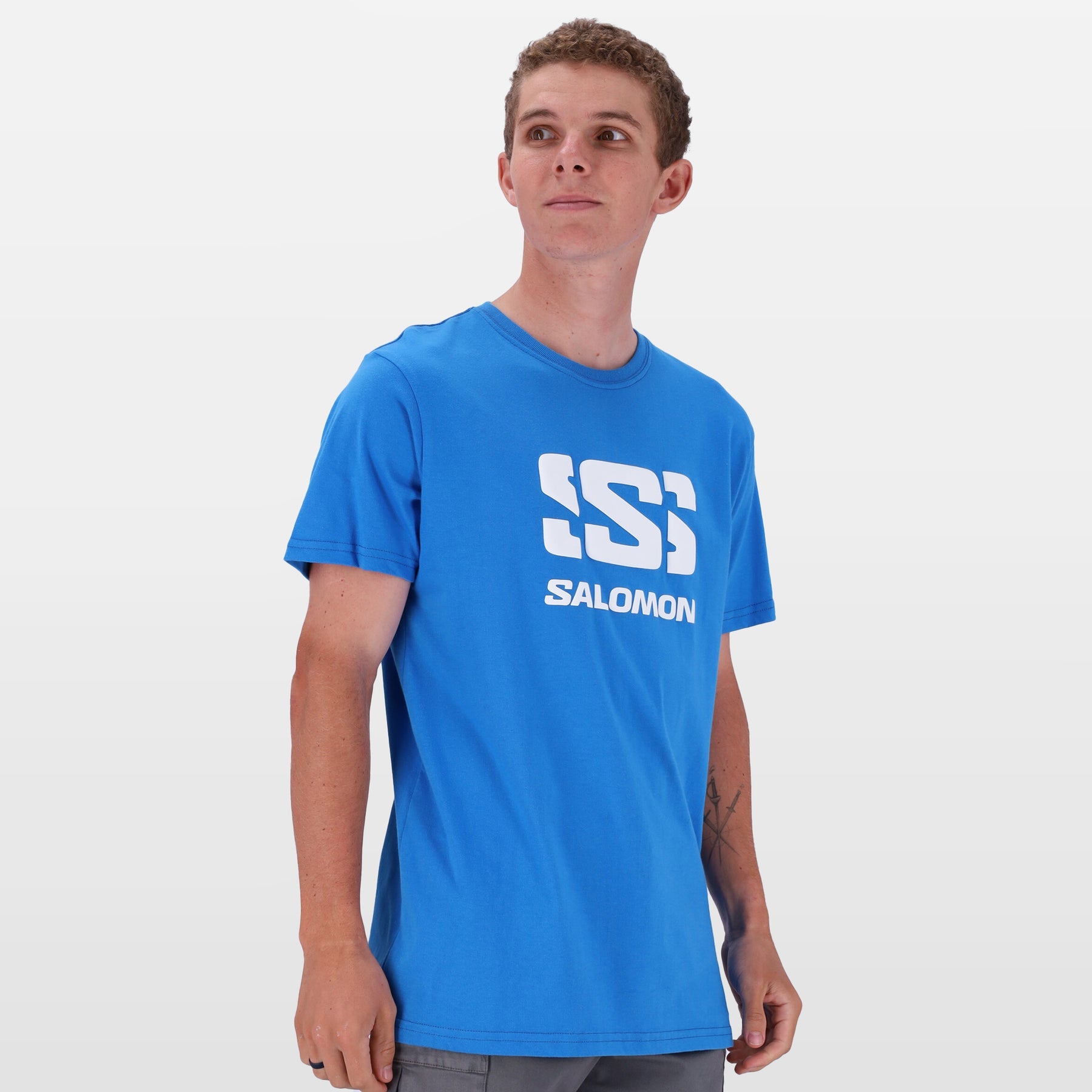 Salomon Boys Adventure T-Shirt In Blue