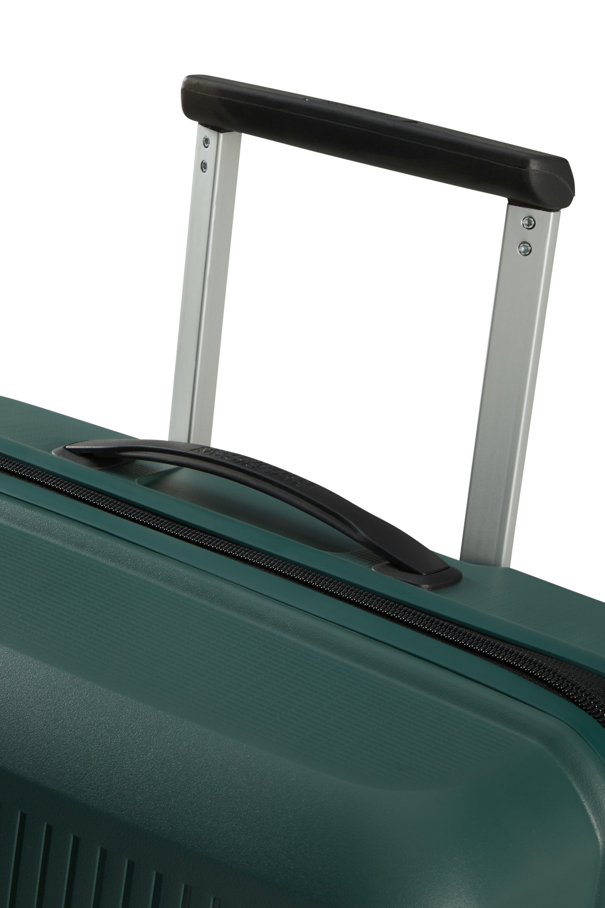 American Tourister Aerostep Spinner In Deep Forest Green