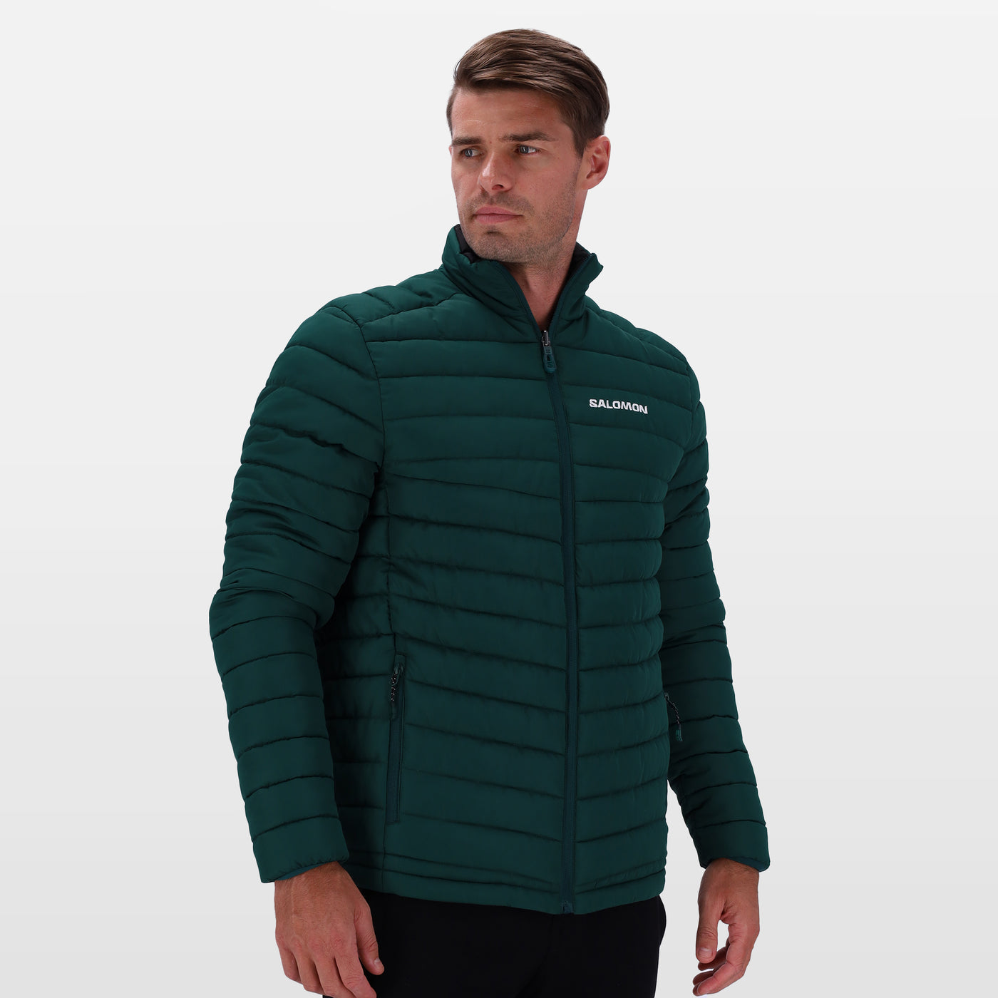 Salomon Mens Agenta Reversible Jacket Emerald