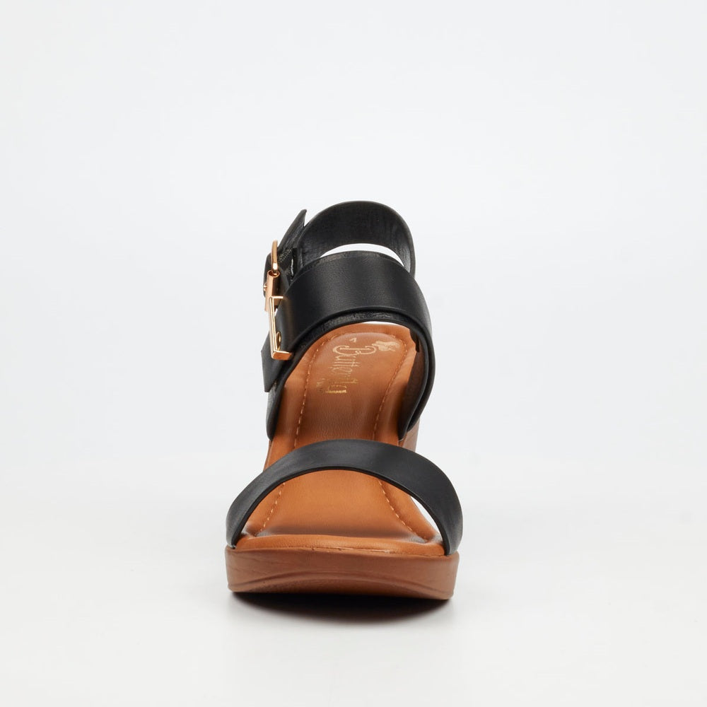 Butterfly Feet Ladies Allora 4 Shoes In Black