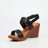Butterfly Feet Ladies Allora 4 Shoes In Black