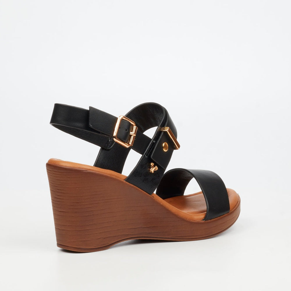 Butterfly Feet Ladies Allora 4 Shoes In Black
