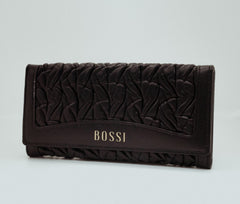Bossi Womens Alessia Rouged Purse In Black