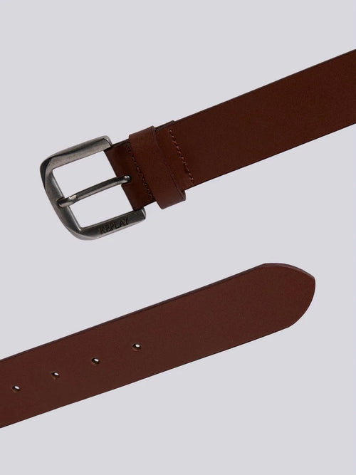 Replay Mens Am2453 Belt In Tan