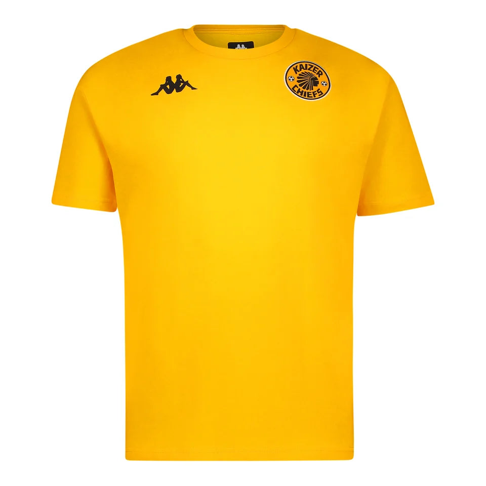 Kappa Kaizer Chiefs Mens Amonid T-Shirt In Yellow