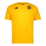Kappa Kaizer Chiefs Mens Amonid T-Shirt In Yellow