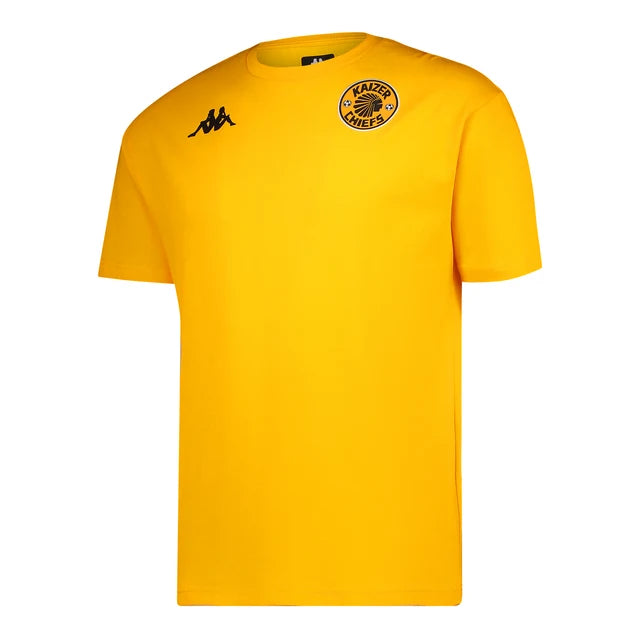 Kappa Kaizer Chiefs Mens Amonid T-Shirt In Yellow