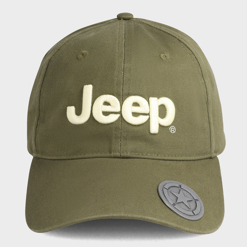 Jeep Unisex Bottle Opener Headwear Olive