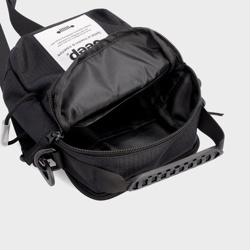 Jeep Unisex Cross Body Bag Black