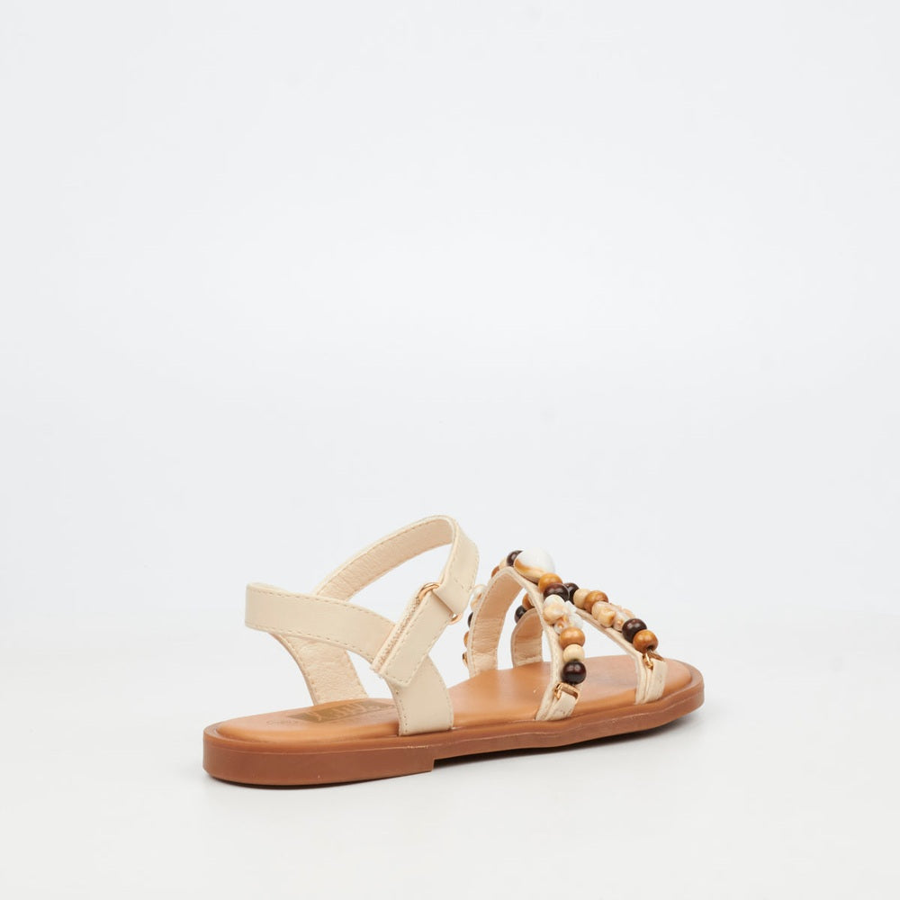 Little Miss Black Girls Anna 1 Sandals In Natural