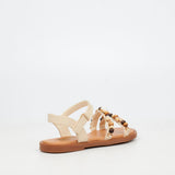 Little Miss Black Girls Anna 1 Sandals In Natural