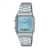 Casio Retro Anadigi Ice Blue Watch