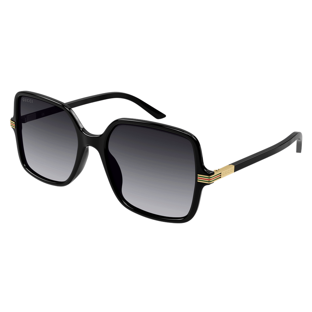 Gucci Unisex Ace Sunglasses In Black