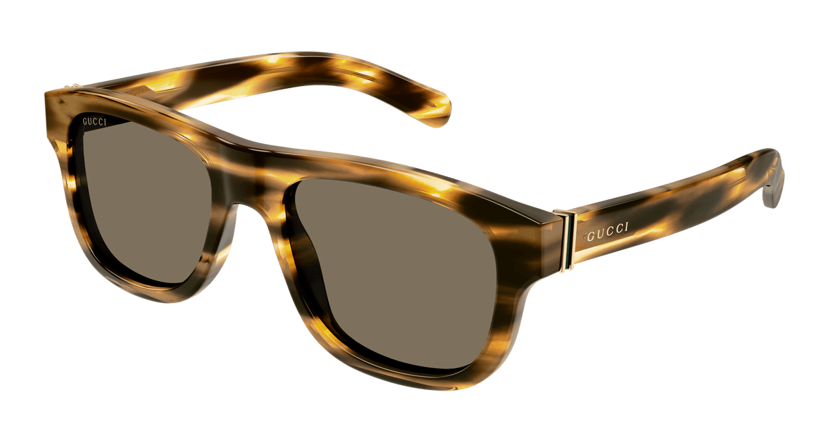 Gucci Mens Havana Brown Sunglasses