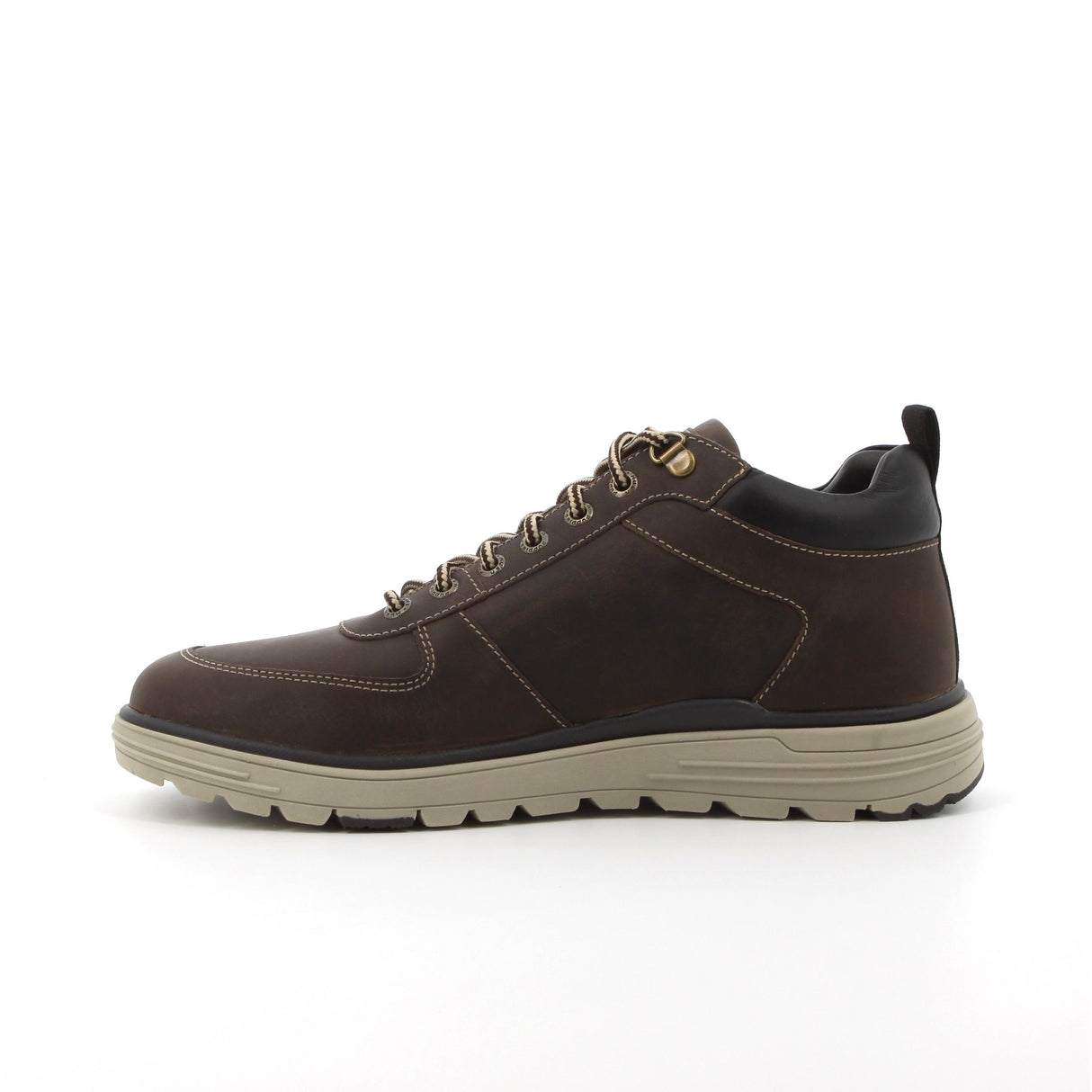 Hush Puppies  Mens Brown Arlo Cow Nubuck Shoe