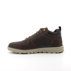 Hush Puppies  Mens Brown Arlo Cow Nubuck Shoe