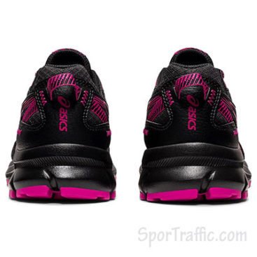 Asics Womens Trail Scout 2 Shoes In Black/Fuchsia Red