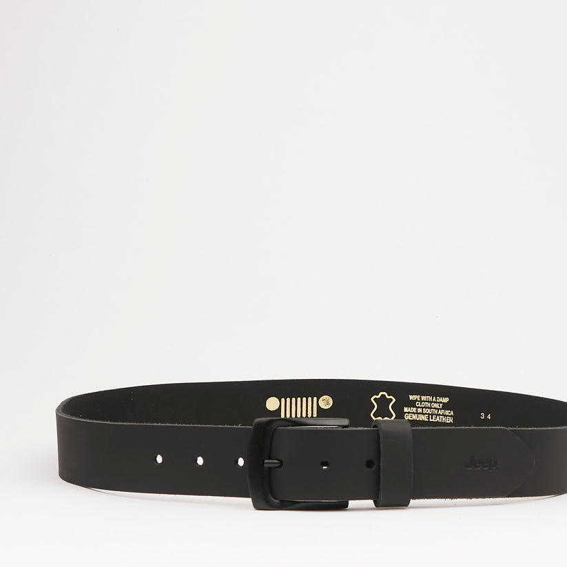Jeep Mens Formal Belt Black