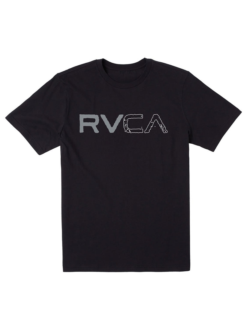 RCVA Boys Split Path T-Shirt In Black