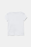 Guess Girls T-Shirt In White