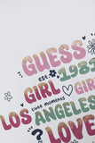 Guess Girls T-Shirt In White