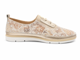Aerofit Soft Ladies Shoes In Taupe Mutli