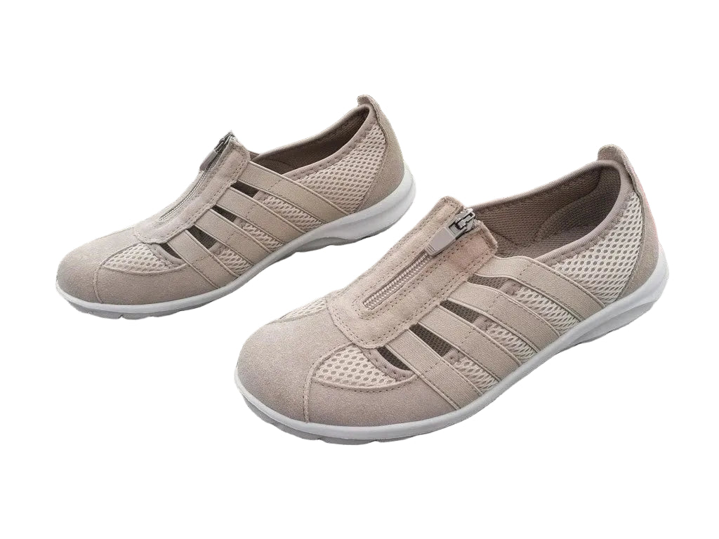 Aerosoft Aerofit  Ladies Shoe In Khaki