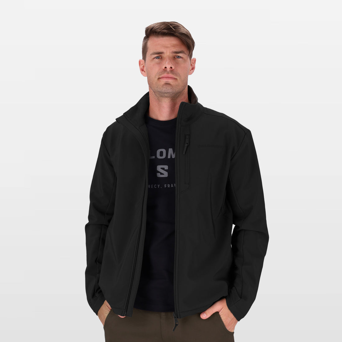 Salomon Agility Softshell Jacket Deep Black