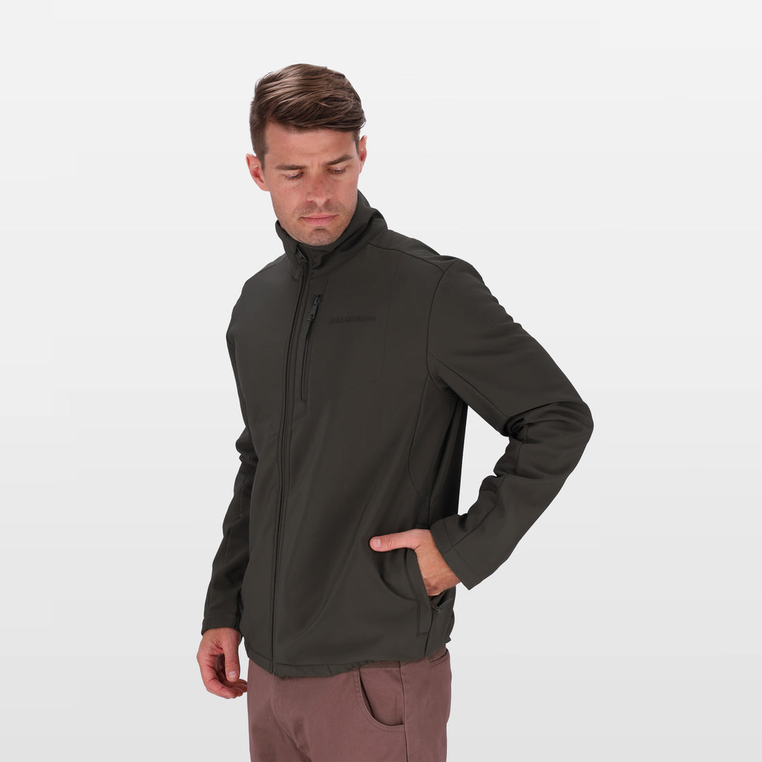 Salomon Mens Agility Softshell Jacket  Grape Leaf